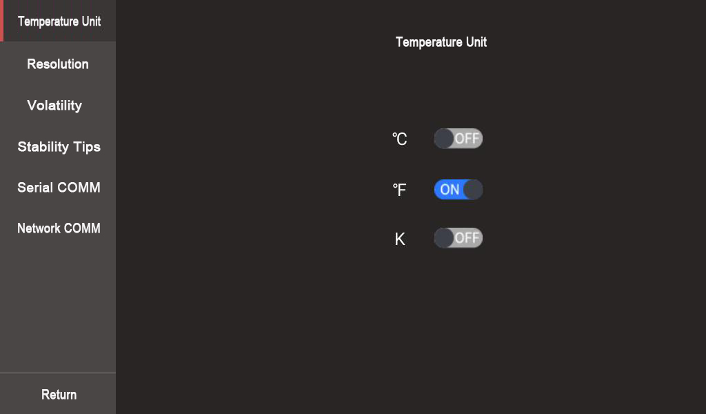 Precision Refrigeration Calibration Baths PC Operation Method