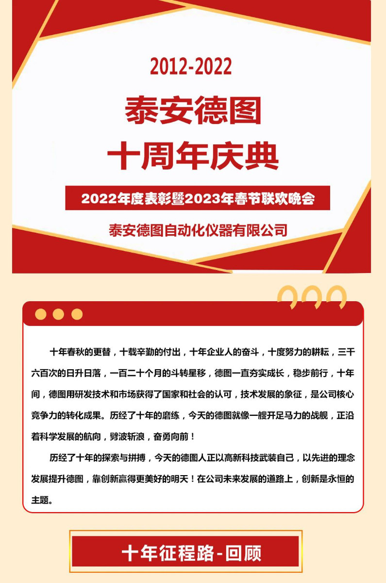 新聞速遞 | 泰安德圖十周年慶典回顧-2022年度表彰暨2023春節(jié)聯(lián)歡晚會(huì)